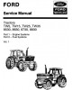 Ford TW5 - TW15 - TW25 - TW35 - 8530 - 8630 - 8730 - 8830 Workshop Manual